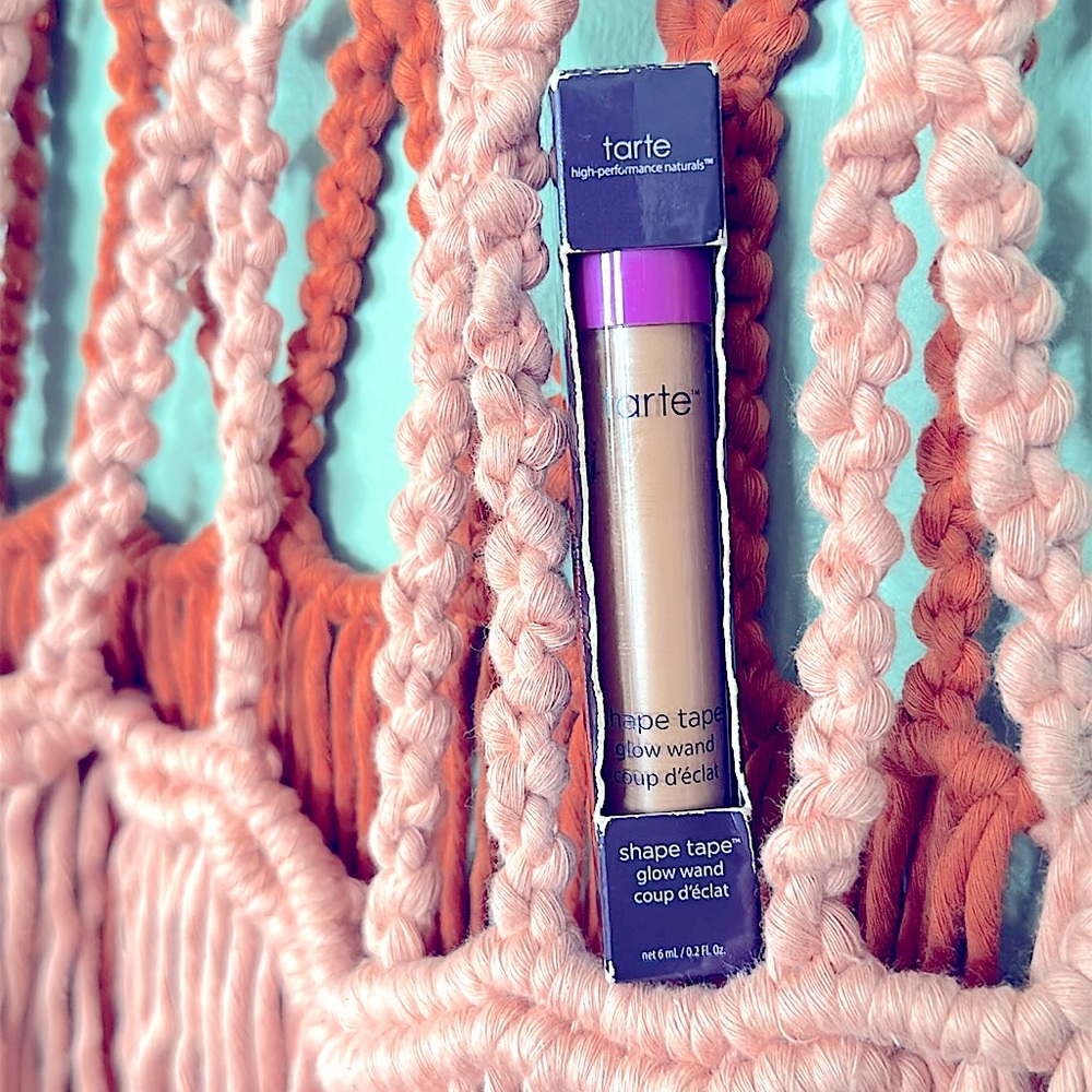 NEW:Tarte Shape Tape Glow Wand “Aglow”Double Duty Beauty High Performance Makeup
